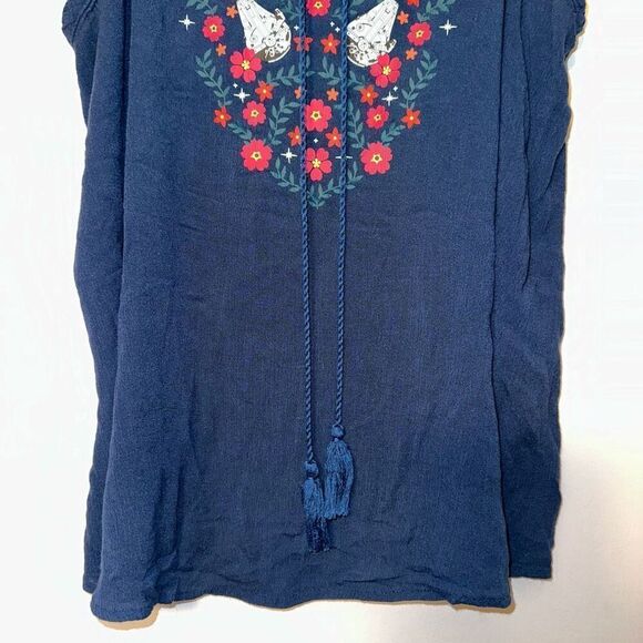 Star Wars | Her Universe Womens Blue Tank Top Size Medium STRAP FLAW - Picture 2 of 12